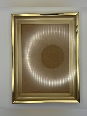 Vintage Gold Tone Picture Frame 7x5 Photo Frame Glass Easel Back